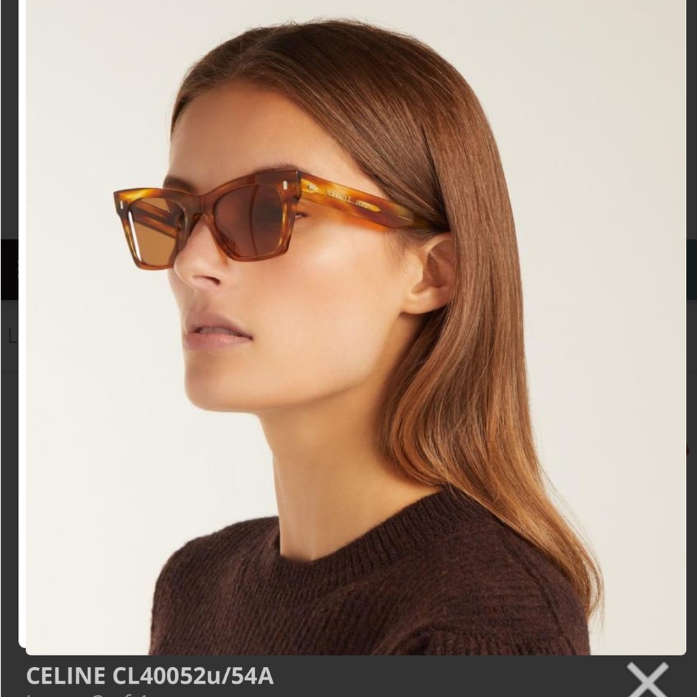 Celine cat eye sunglasses